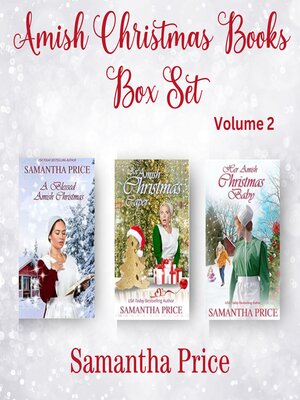 cover image of Amish Christmas Books BOX SET (Volume 2)